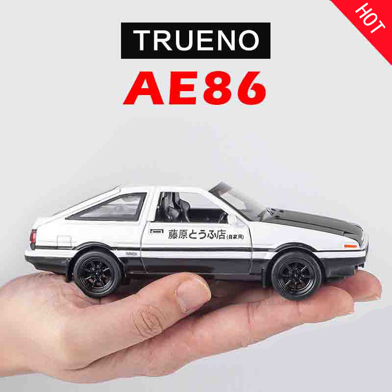 Model Kit Initial D - Modèle de voiture en alliage INITIAL