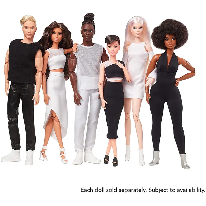 Mattel Toy Barbie - Barbie Signature Looks Butter for Girls,