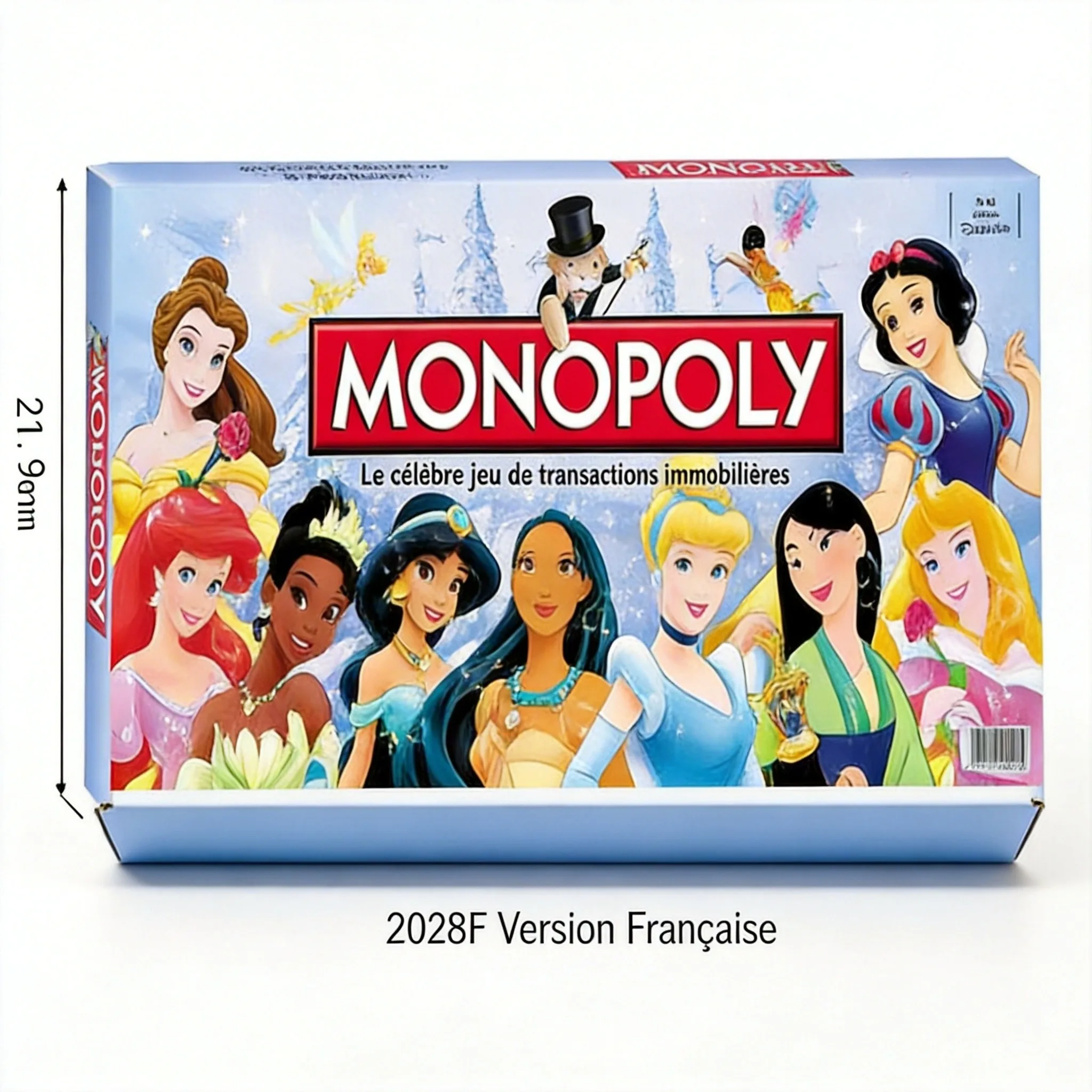 Hasbro Game Monopoly - MONOPOLY Princesses Disney : Œuvre d'art