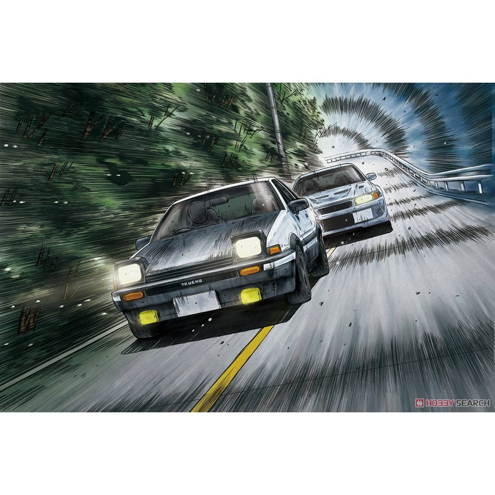 Model Kit Initial D - Modèle d'assemblage préfabriqué Aoshima-05954-A 1/24 Initial