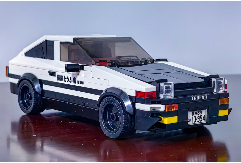 Model Kit Initial D - 401 pièces - Modèle de voiture