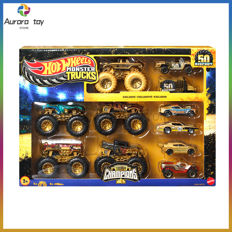 Hot Wheels Car Monster Trucks - Hot Wheels Monster Truck Destruction 50e