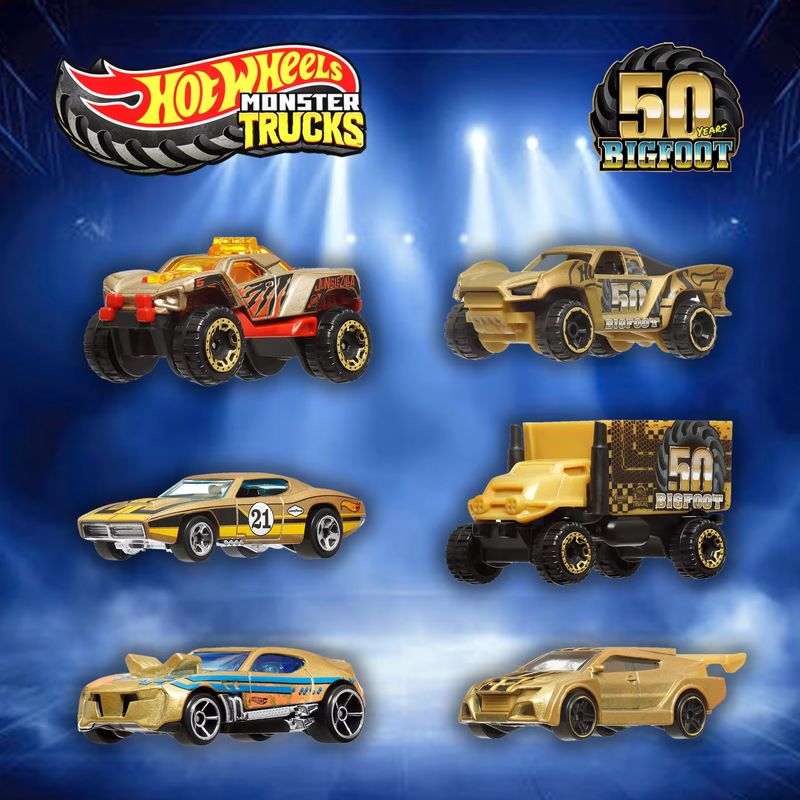 Hot Wheels Car Monster Trucks - Hot Wheels Monster Truck 50e anniversaire