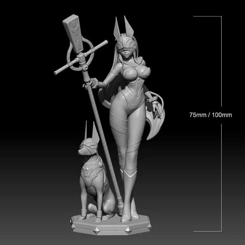 Model Kit Anubis - Kits de modèles en résine, Figurine