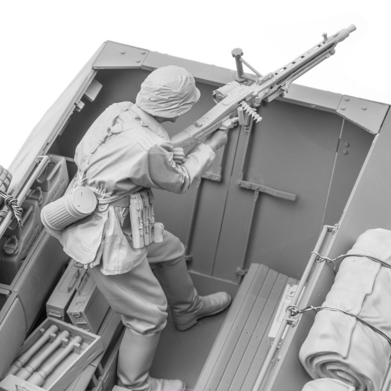 Model Kit Reshiram - Figurine en résine 1/16, Kit de