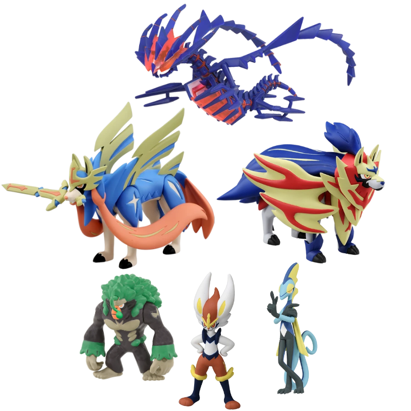 Model Kit Rayquaza - TOMY-Figurines Pokémon Épée et Bouclier, Collection