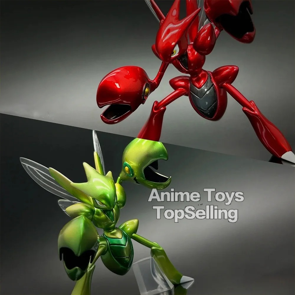 Model Kit Rayquaza - Figurines d'action Scizor de l'anime Pokemon,