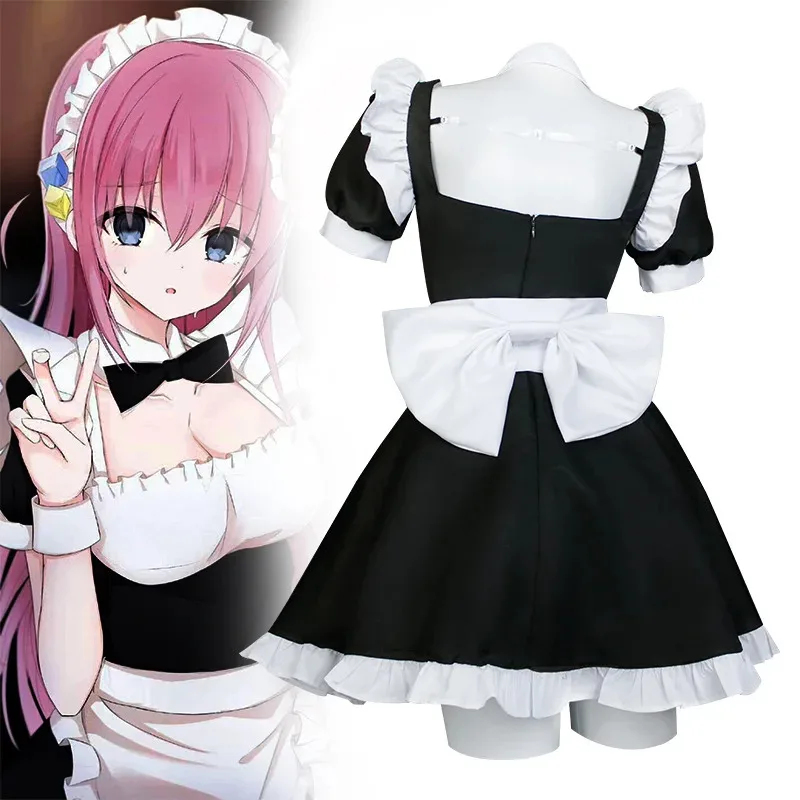 Model Kit Bocchi The Rock - Nouvelle robe de cosplay d'Halloween pour