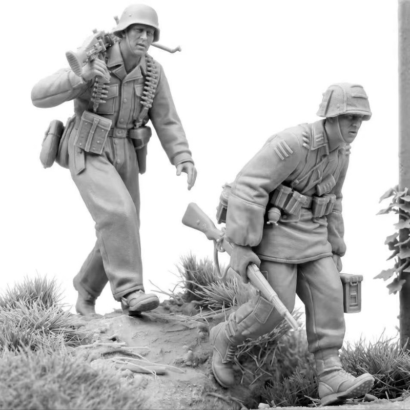 Model Kit Reshiram - Figurines en résine à l'échelle 1/35,