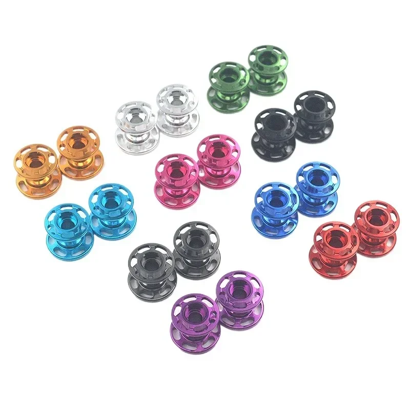 Tamiya Model Mini 4Wd - Rouleaux de guidage doubles en aluminium