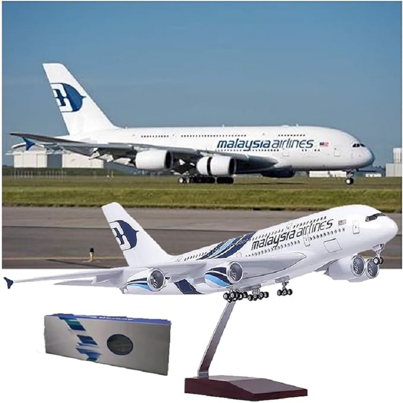 Resin Kit Cast - Modèle d'avion en métal Malaysia Airlines