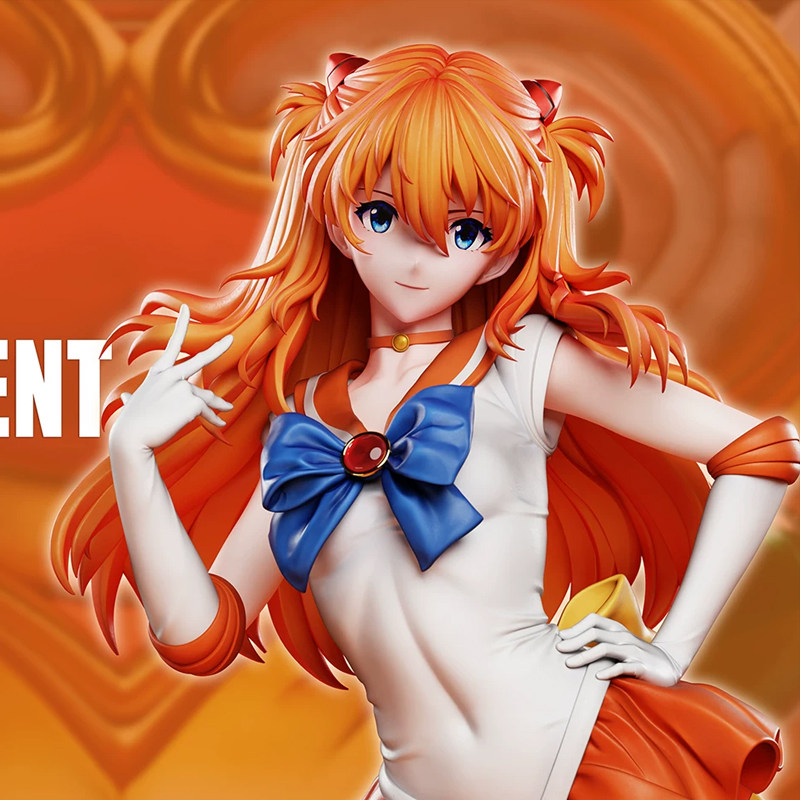 Figurine Asuka Langley Soryu e - Model Kit Aoshima avis et prix