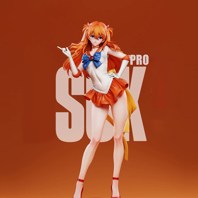 Figurine Asuka Langley Soryu e - Model Kit Aoshima avis et prix