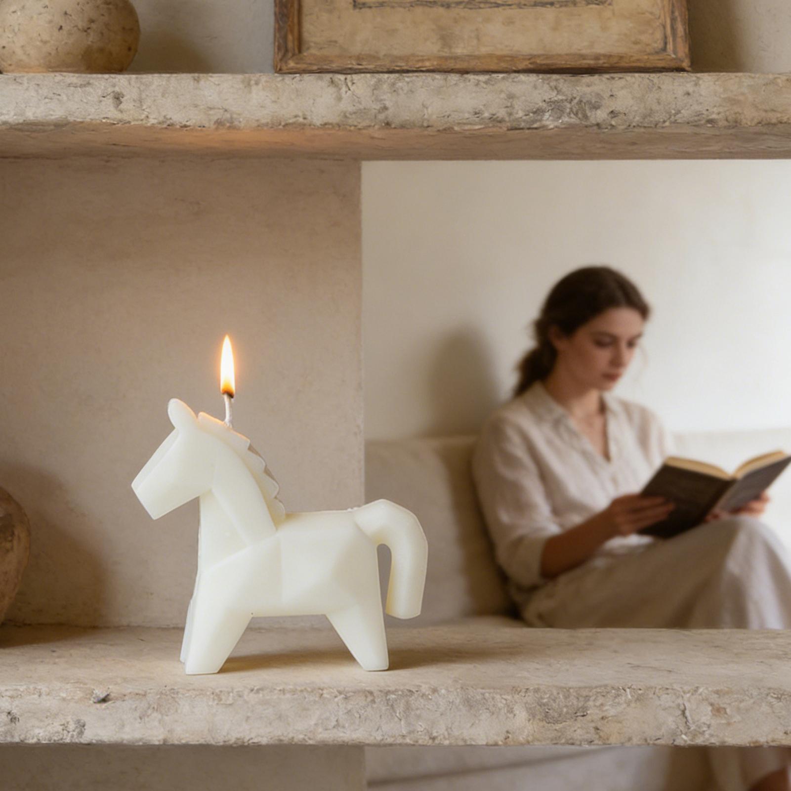 Bougie parfumée en forme de ch - Model Kit Horse avis et prix