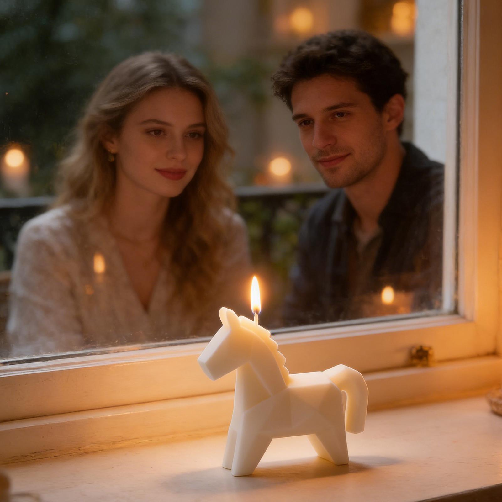 Bougie parfumée en forme de ch - Model Kit Horse avis et prix