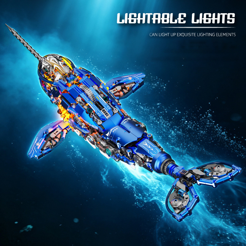 Modèle de brique Mecha Narwhal - Model Kit Anubis avis et prix