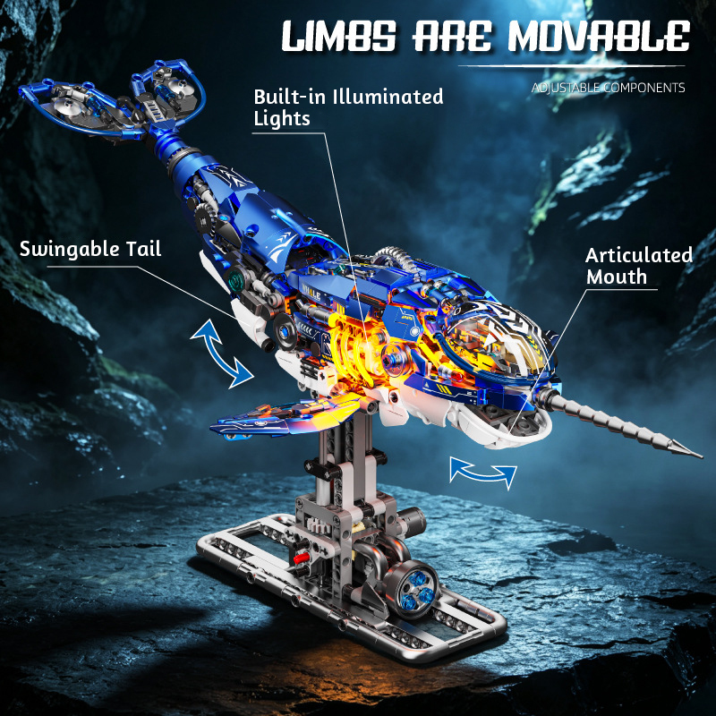 Modèle de brique Mecha Narwhal - Model Kit Anubis avis et prix