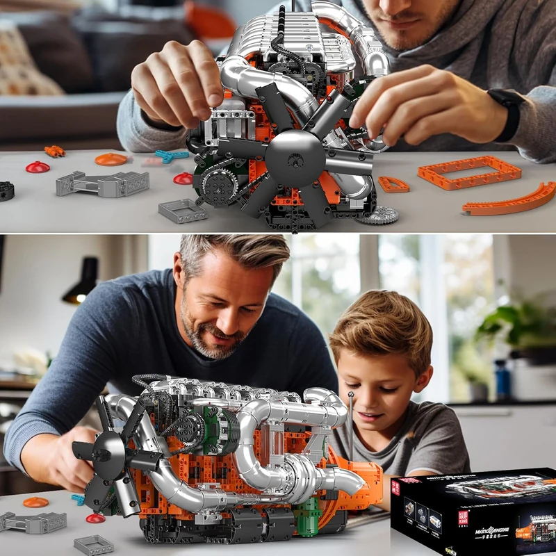 Kit de construction de moteur  - Model Kit Engine V8 avis et prix