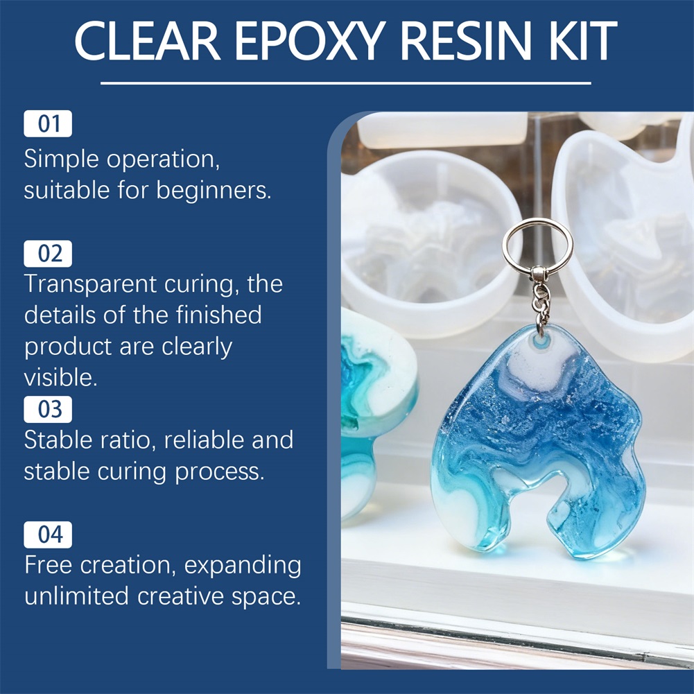 Kit de résine époxy transparen - Resin Kit Cast avis et prix