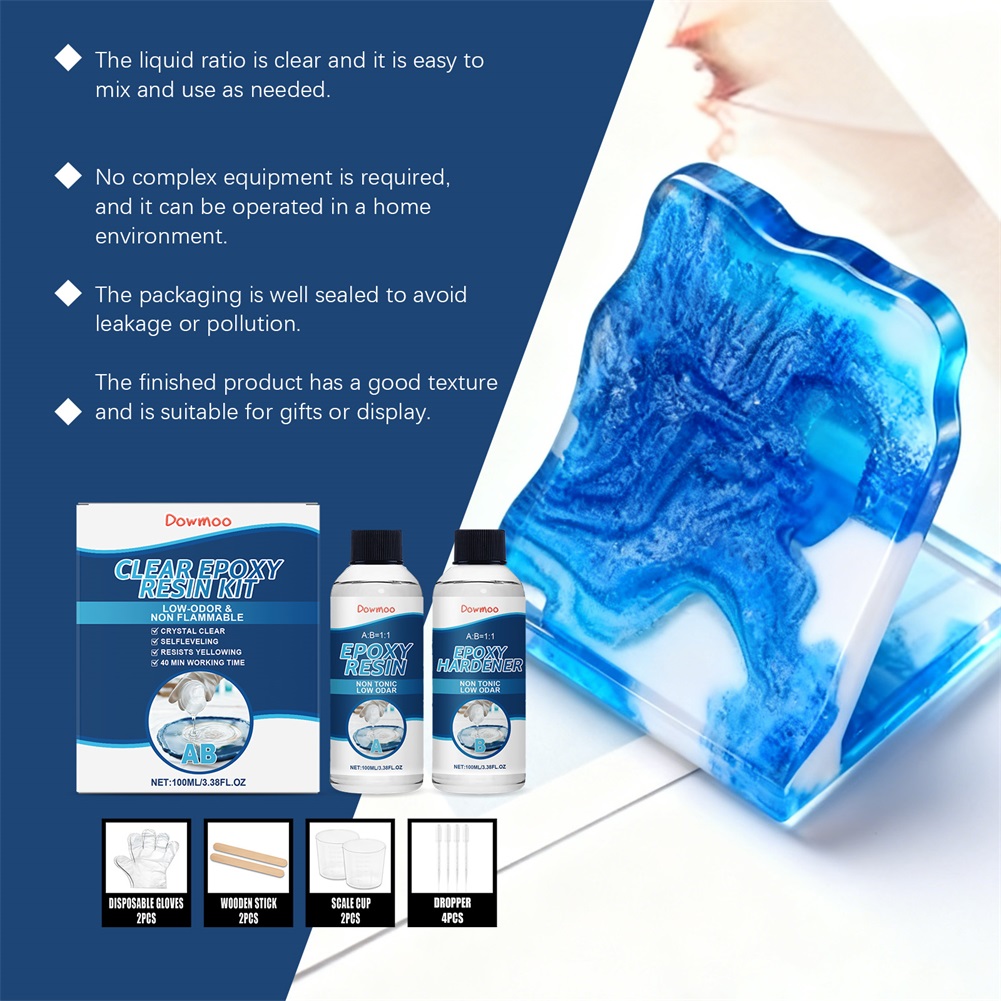 Kit de résine époxy transparen - Resin Kit Cast avis et prix