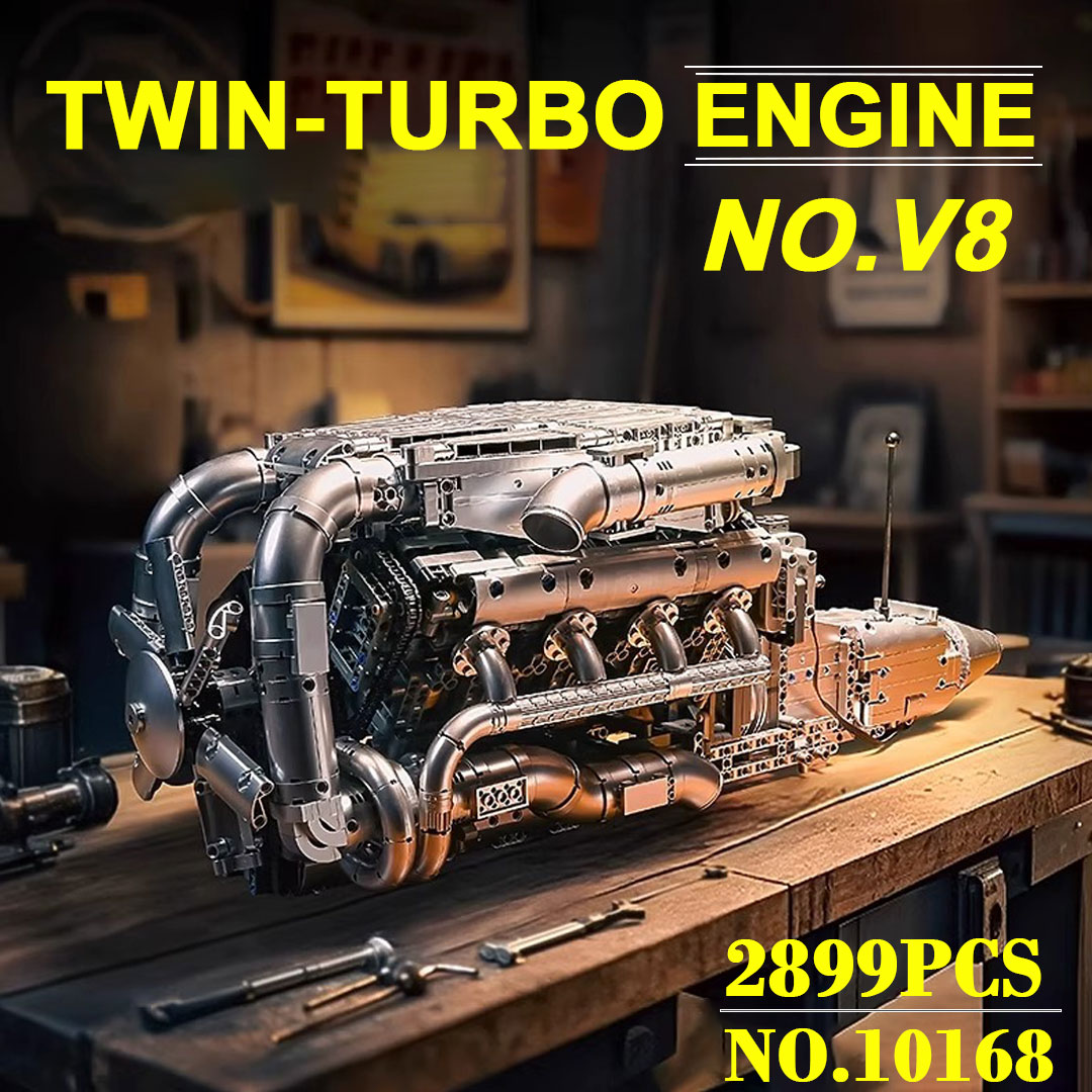 Mould King 10168 V8 Kit de mot - Model Kit Engine V8 avis et prix