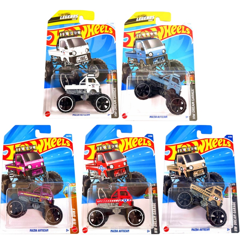 Hot Wheels Mazda Autozam Alloy - Hot Wheels Car Monster Trucks avis et prix